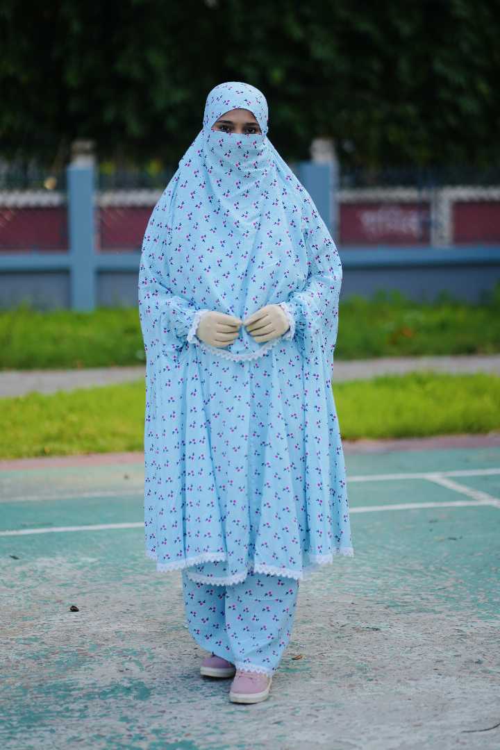 khimar plaju set
