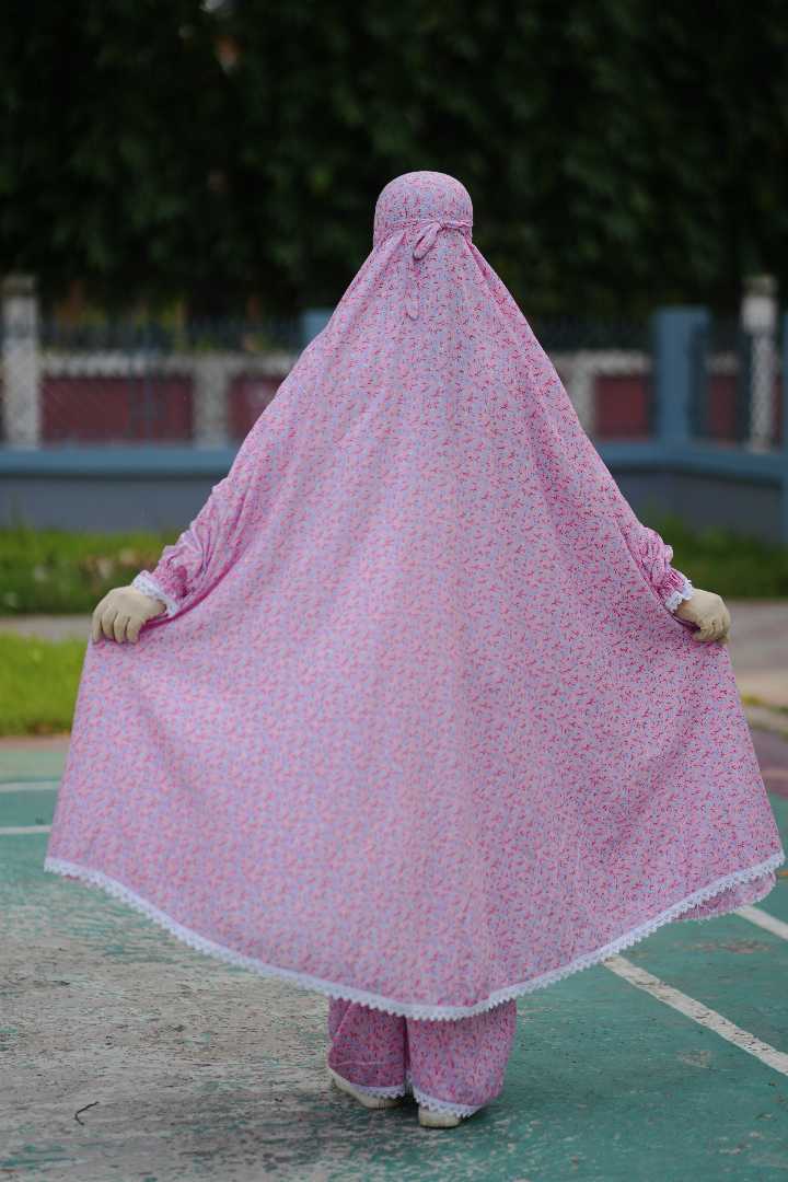 khimar plaju set