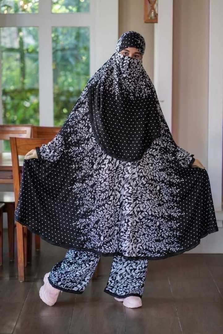 khimar plaju set