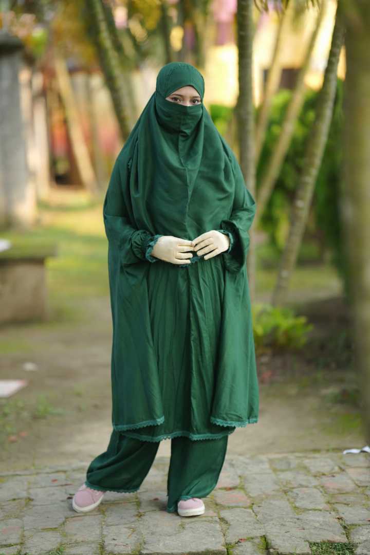 khimar plaju set