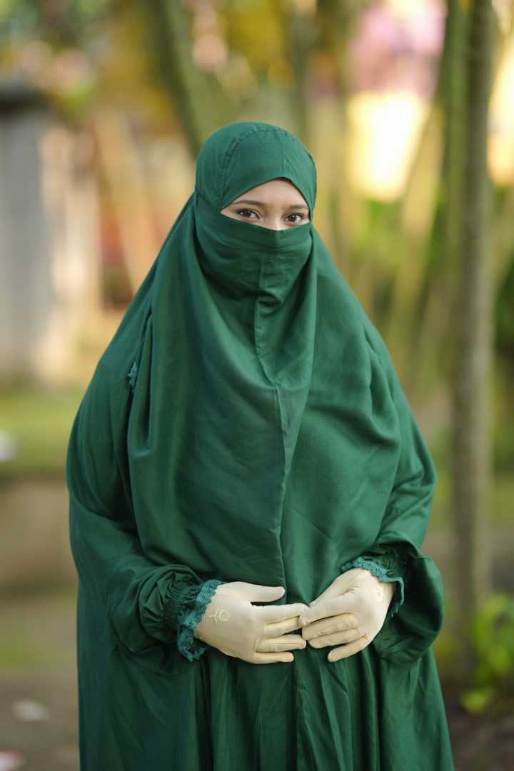 khimar plaju set