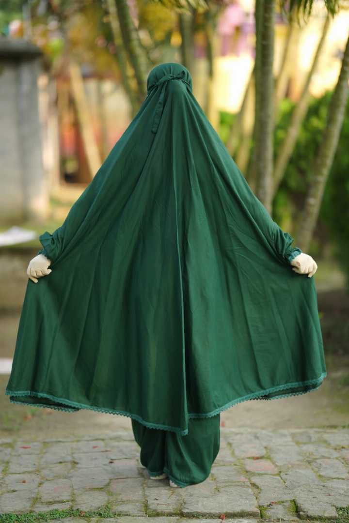 khimar plaju set