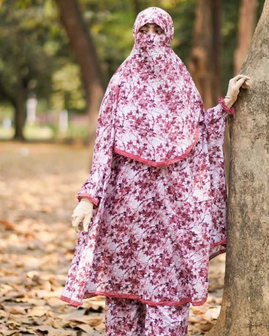 khimar plaju set