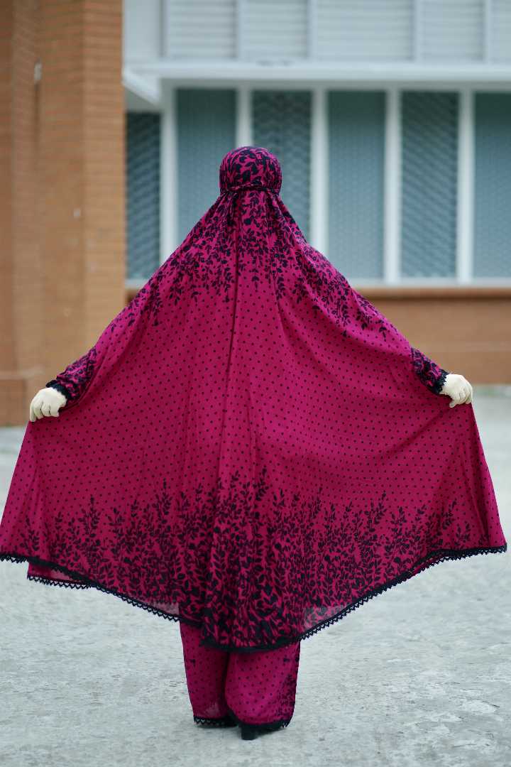 khimar plaju set