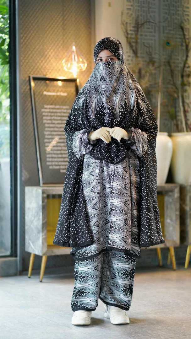 khimar plaju set