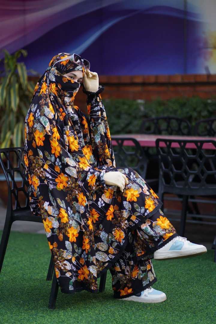 khimar plaju set