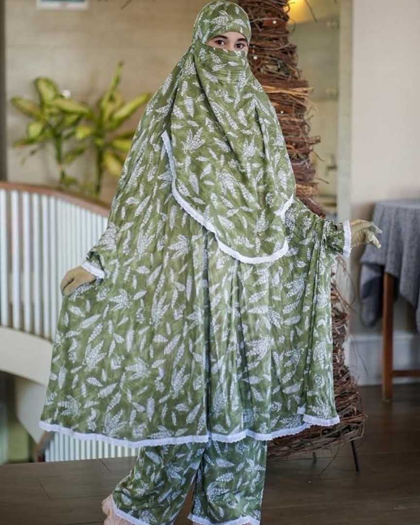 khimar plaju set