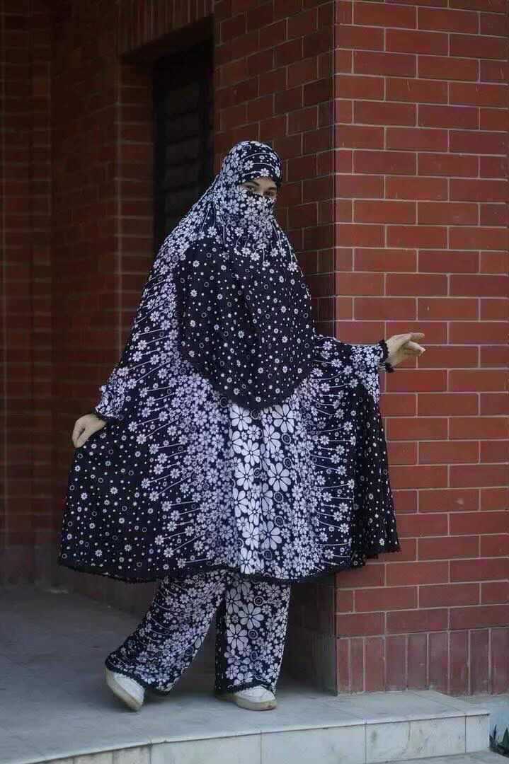 khimar plaju set