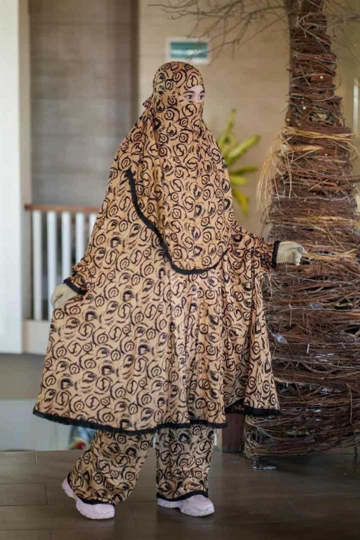 khimar plaju set