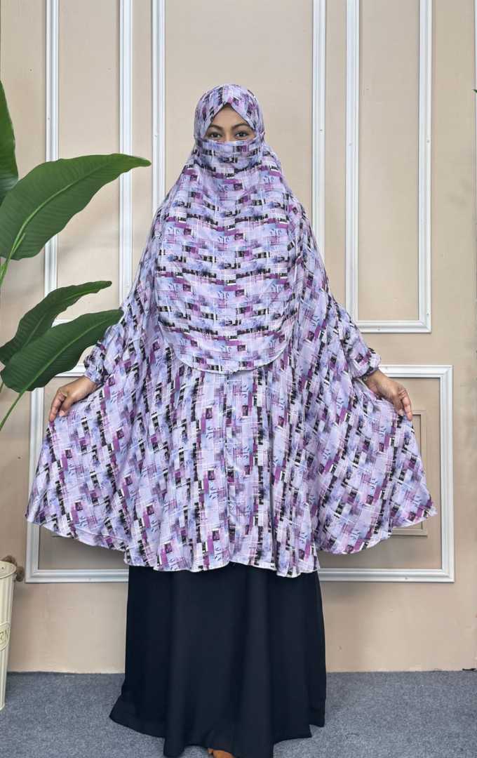Suti,semi,long,khimar