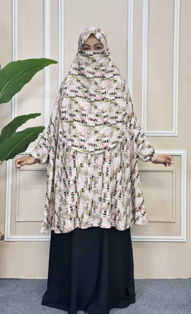 Suti,semi,long,khimar