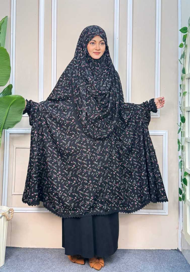 Suti,semi,long,khimar