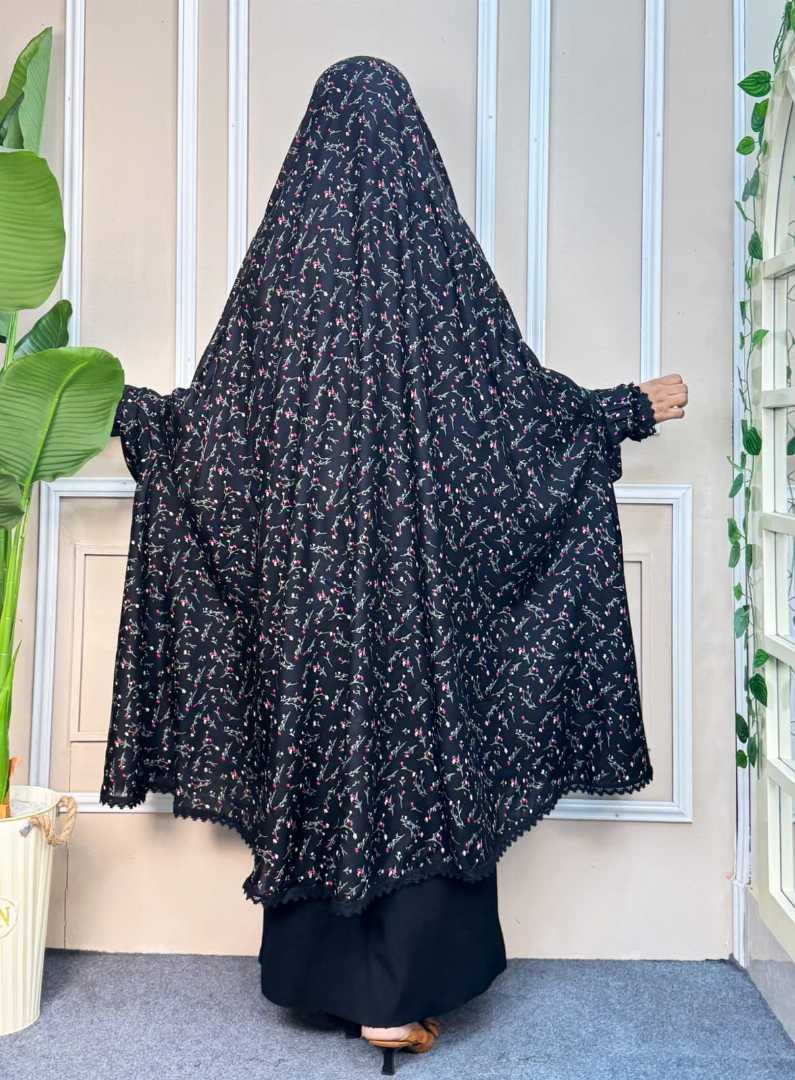 Suti,semi,long,khimar