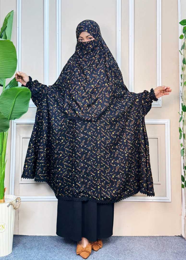 Suti,semi,long,khimar