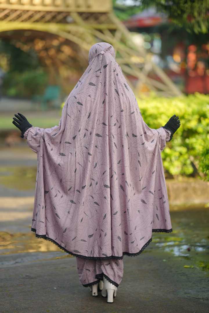 khimar plaju set
