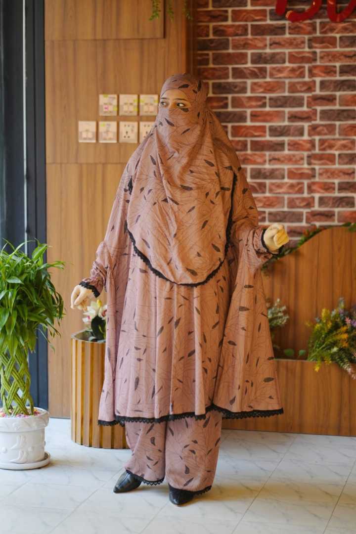 khimar plaju set