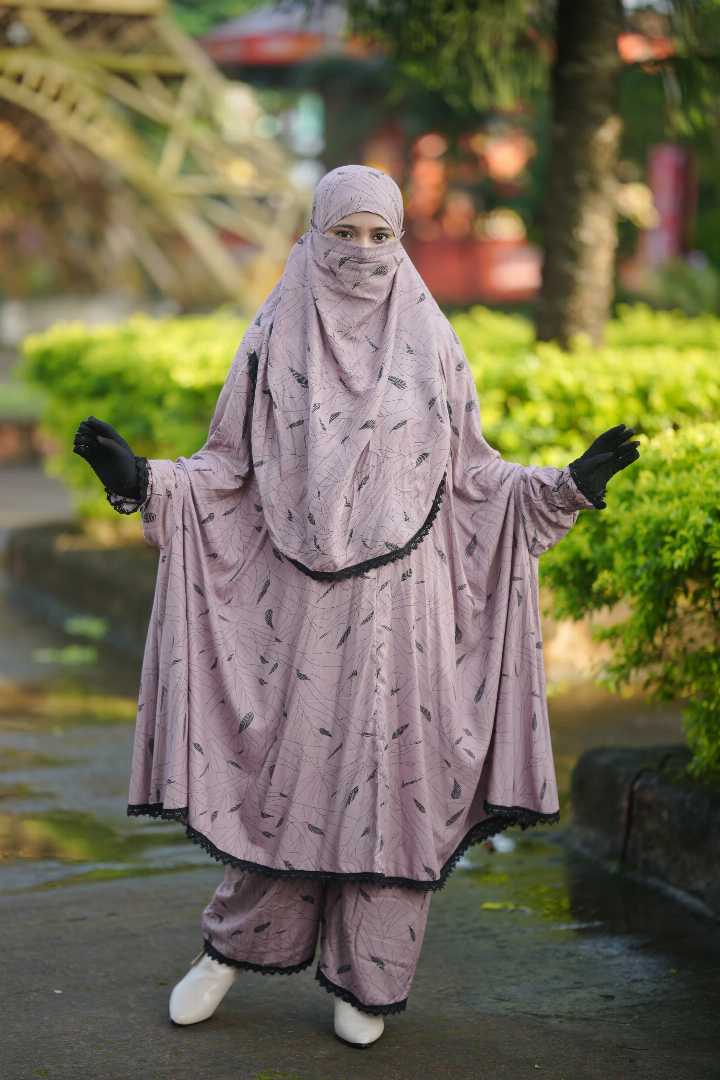 khimar plaju set