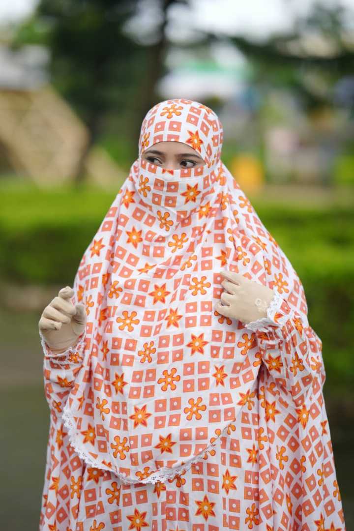 khimar plaju set