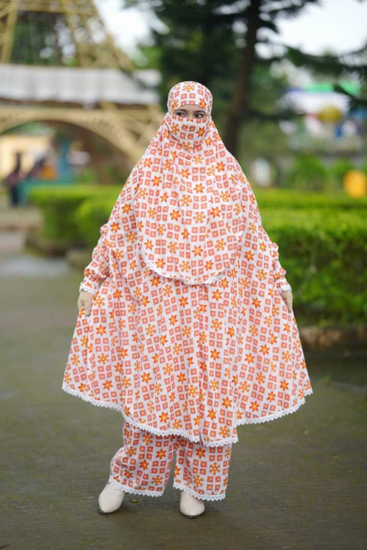 khimar plaju set