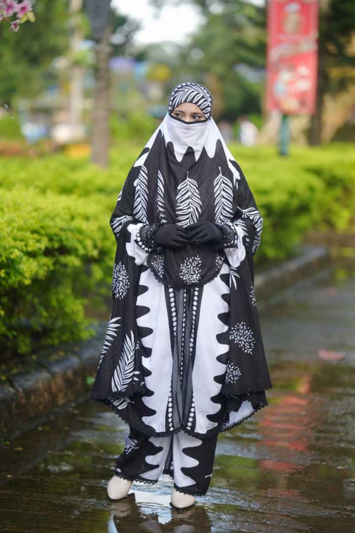 khimar plaju set