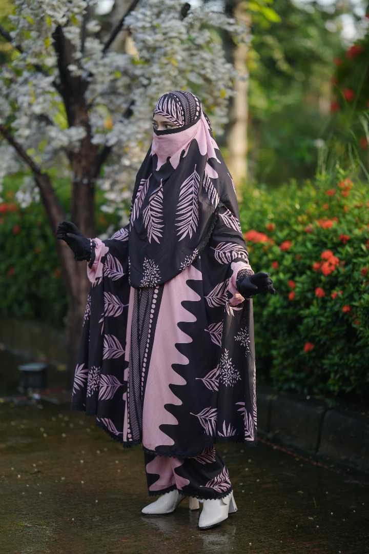 khimar plaju set