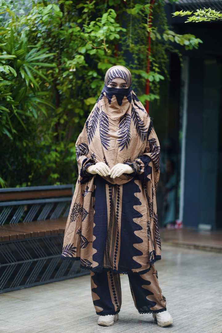 khimar plaju set