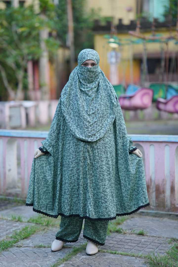 khimar plaju set
