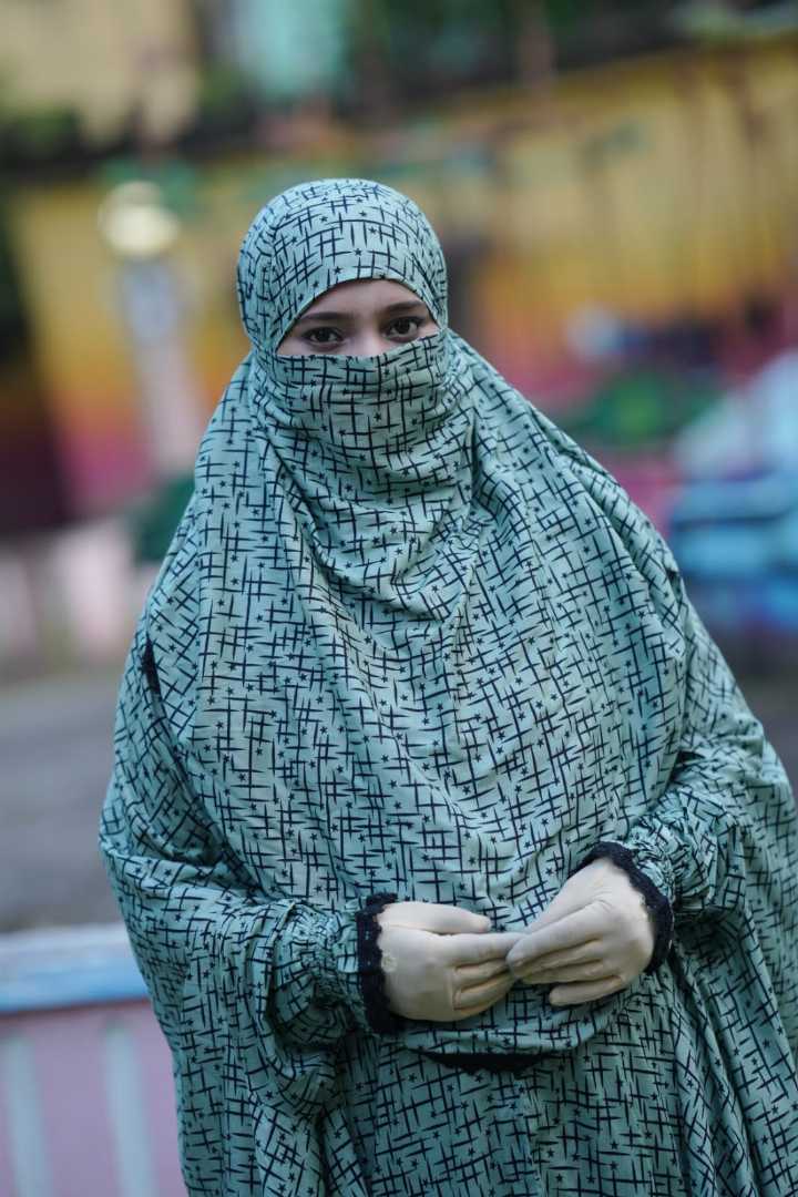 khimar plaju set