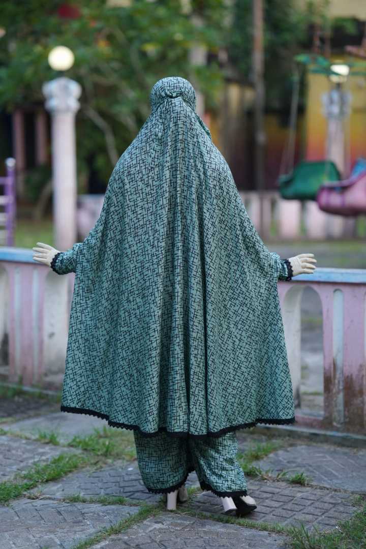 khimar plaju set