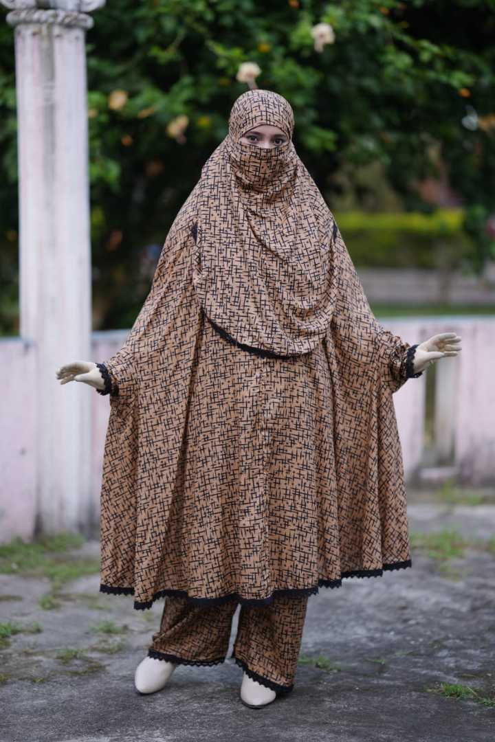 khimar plaju set
