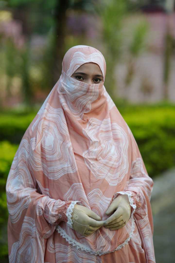 khimar plaju set