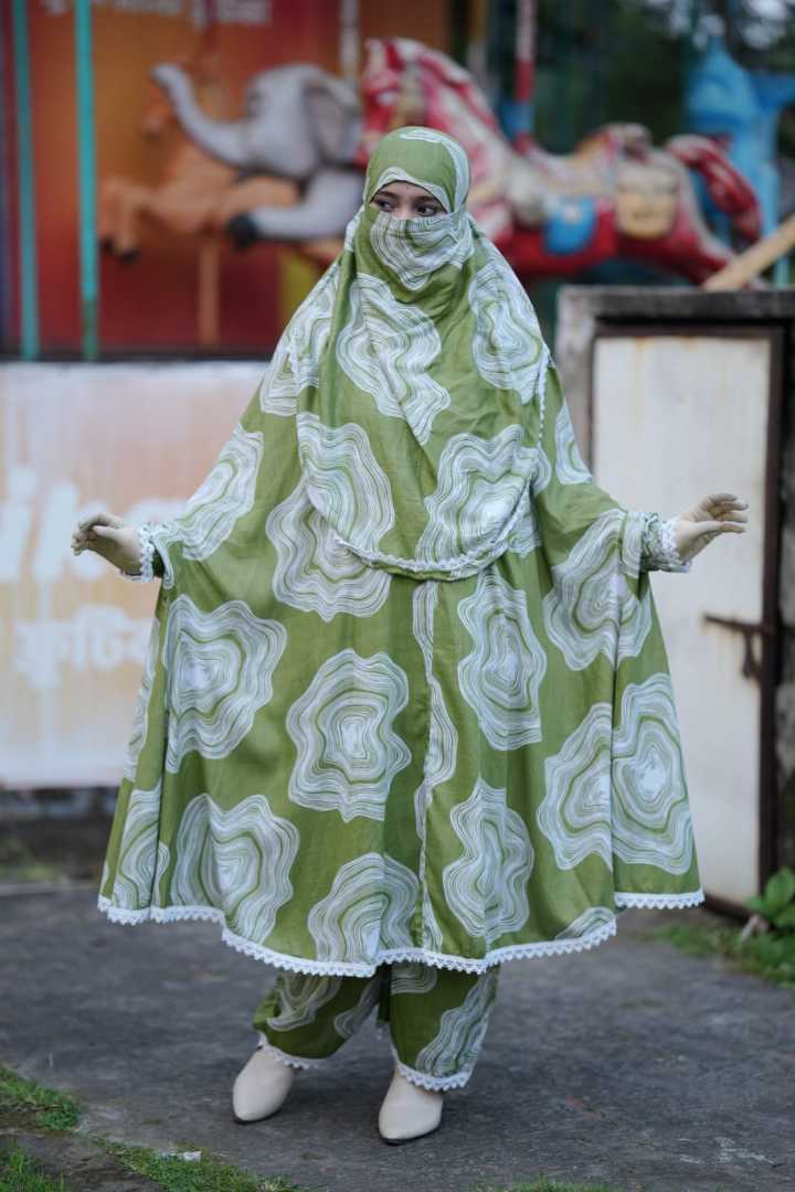 khimar plaju set