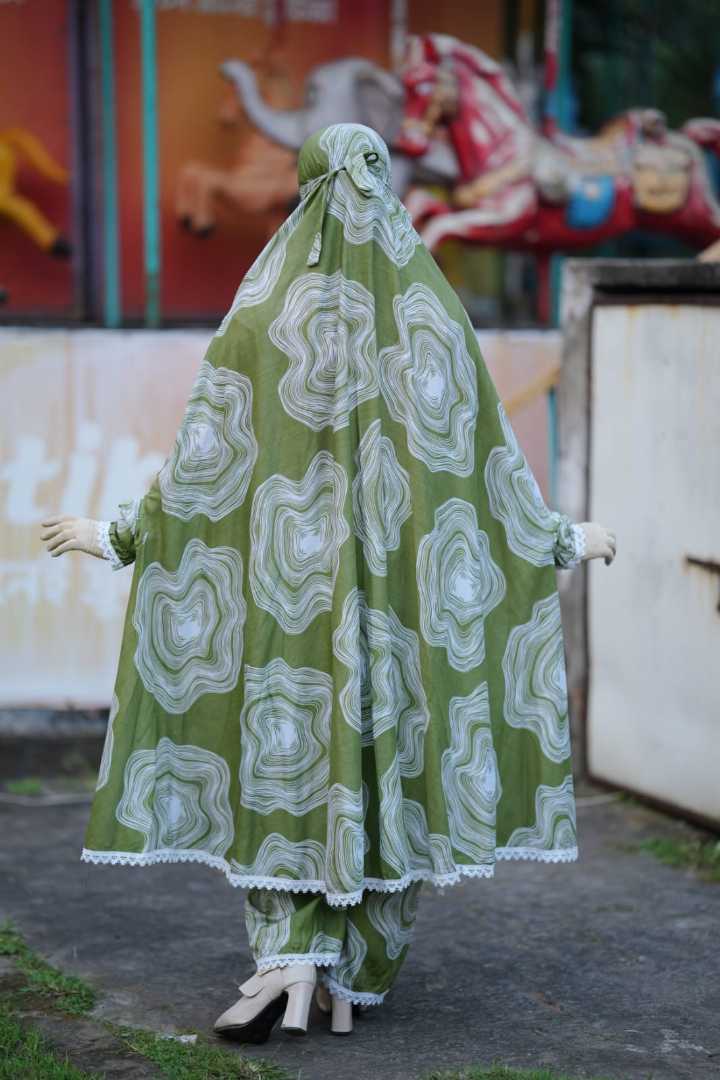 khimar plaju set