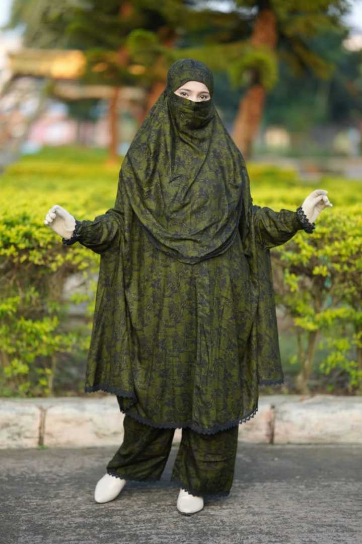 khimar plaju set