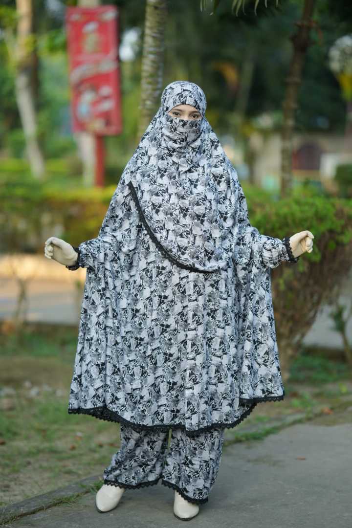 khimar plaju set