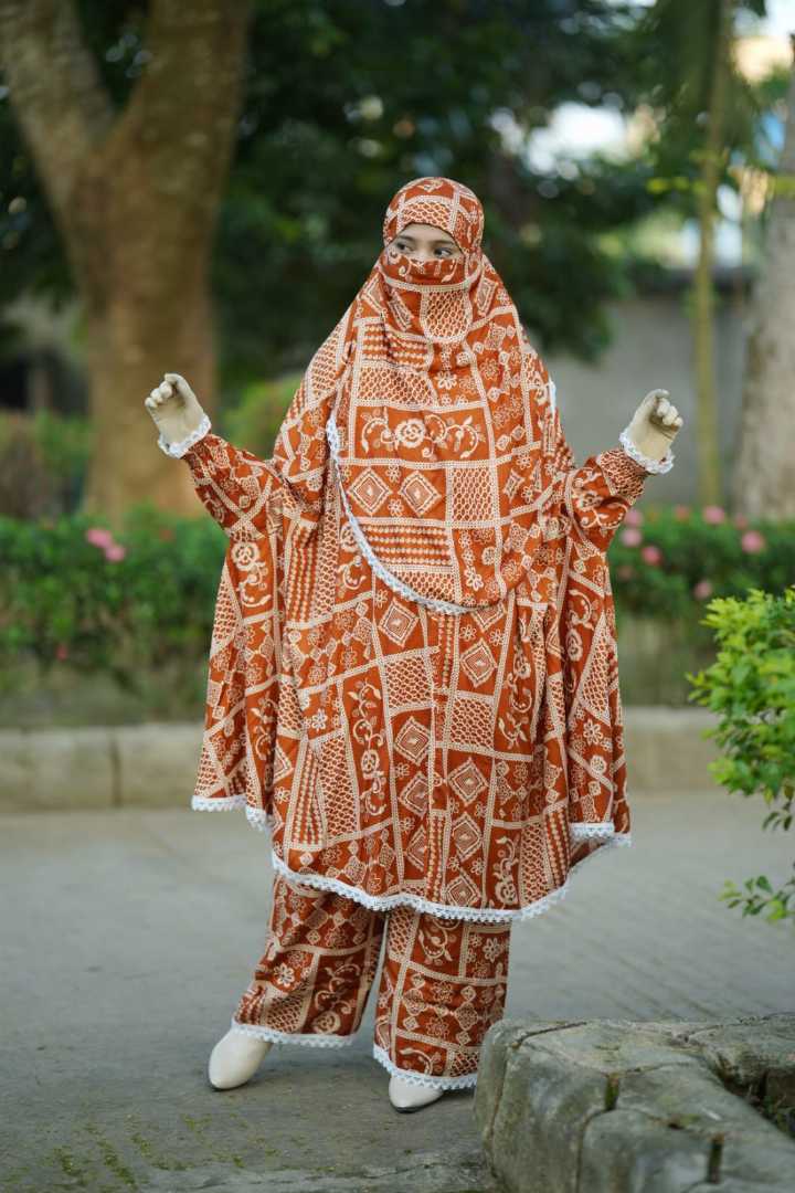 khimar plaju set