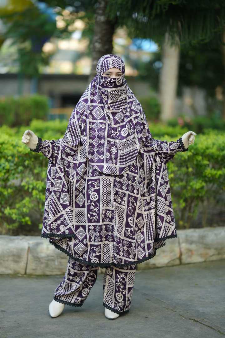 khimar plaju set