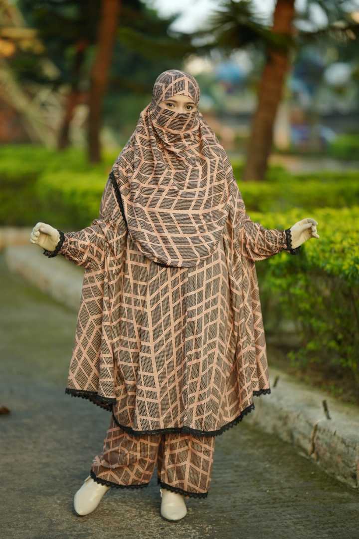 khimar plaju set