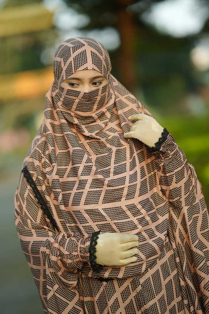 khimar plaju set